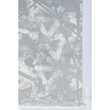 Lexa Home Bambu Tarz Salon Halısı - 4m² ve 6m² Açık Gri Oturma Odası Halısı - Antialerjik Dokuma