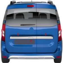 Ack Dizayn Renault Express 2021+ Araca Özel Krom Bagaj Çıtası A+ 3prç. Deliksiz
