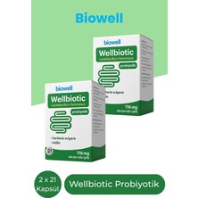 Biowell Wellbiotic 21 Kapsül x 2 Adet