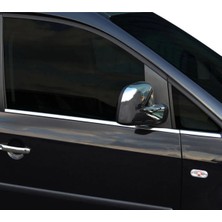 Ack Dizayn Volkswagen Caddy 2015+ Araca Özel Krom Cam Alt Çıtası A+