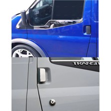 Ack Dizayn Ford Transit 2003-2013 Araca Özel Krom Cam Çıtası + Krom Kapı Kol 2'li Set A+ Paslanmaz Çelik