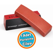 Nzb Araç ve Metal Yüzey Parlatma Cilası 9X2X2 cm Kırmızı Renk 1 Adet Parlatma Bloğu
