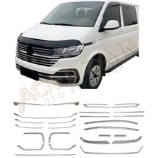 Ack Dizayn Volkswagen Transporter T6.1 2020+ Full Krom Ön Set A+