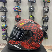 Mts M-801 Snake Full Face Draglax Red