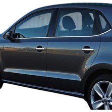 Ack Dizayn Volkswagen Polo 2009-2017 Araca Özel Krom Cam Alt Çıtası A+