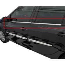 Ack Dizayn Renault Symbol 2013+ Araca Özel Krom Cam Alt Çıtası A+