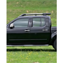 Ack Dizayn Nissan Navara 2006-2015 Sensörsüz Araca Özel Krom Kapı Kolu Paslanmaz Çelik A+