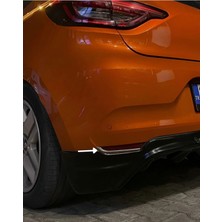 Ack Dizayn Renault Clio 5 2019+ Reflektör Çıtası Krom A+ Paslanmaz