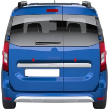 Ack Dizayn Dacia Dokker 2012+ Araca Özel Krom Bagaj Çıtası A+ Deliksiz