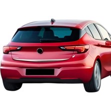 Ack Dizayn Opel Astra K 2015+ Araca Özel Krom Bagaj Alt Çıtası Paslanmaz Çelik A+