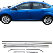 Ack Dizayn Ford Focus 3-3,5 2011-2017 Sd Araca Özel Cam Çıtası A+ Paslanmaz Çelik