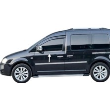 Ack Dizayn Volkswagen Caddy 2004-2010 Araca Özel Krom Cam Alt Çıtası A+