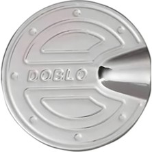 Ack Dizayn Fiat Doblo 2001-2009 Araca Özel Krom Depo Kapağı Paslanmaz Çelik