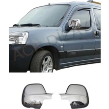 Ack Dizayn Citroen Berlingo 2008-2018 Araca Özel Abs Krom Ayna Kapağı A+