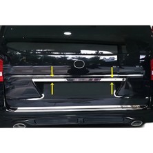 Ack Dizayn Mercedes Vito 2014+ Araca Özel Krom Bagaj Çıtası A+