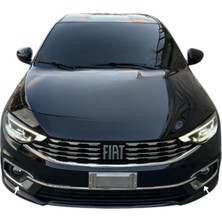 Ack Dizayn Fiat Egea Sedan 2020+ Makyajlı Kasa Sis Çerçevesi A A+ Paslanmaz Çelik 2pcs Uyumlu