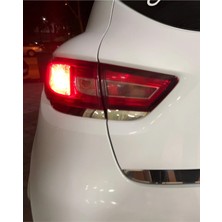 Ack Dizayn Renault Clio 4 2012-2018 Araca Özel Krom Stop Alt Çıtası A+ Paslanmaz Çelik