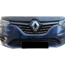 Ack Dizayn Renault Megane 2020+ Araca Özel Krom Ön Panjur A+