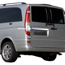 Ack Dizayn Mercedes Vito 2004-2010 Araca Özel Krom Bagaj Çıtası A+