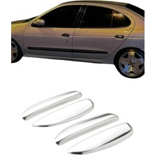Ack Dizayn Renault Megane "1" Araca Özel Krom Kapı Kol A+ Paslanmaz Çelik