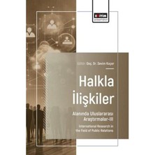 Eğitim Yayınevi Halkla Ilişkiler Alanında Uluslararası Araştırmalar 3
