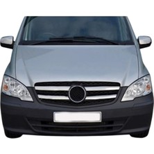 Ack Dizayn Mercedes Vito 2004-2010 Araca Özel Krom Ön Panjur A+