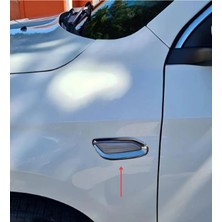 Ack Dizayn Fieat Egea Sedan 2015+ Araca Özel Krom Sinyal Çerçevesi A+