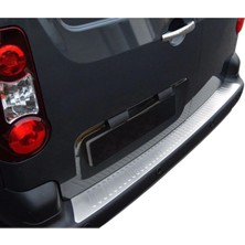 Ack Dizayn Peugeot Partner 2008-2016 Arka Tampon Koruma Paslanmaz Çelik