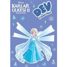 Doğan Çocuk Disney Karlar Ülkesi 2   Dev Çıkartmalı Boyama Kitabı