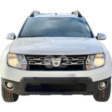 Ack Dizayn Dacia Duster 2010-2018 Krom Sis Farı Çerçevesi Paslanmaz Çelik