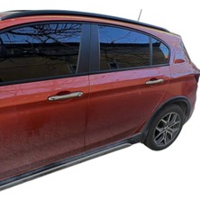 Ack Dizayn Fiat Egea Sd/hb/cross Araca Özel Krom Kapı Kol A+ Paslanmaz Çelik