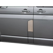 Ack Dizayn Volkswagen Transporter T6 2015+ Araca Özel Krom Depo Kapağı Paslanmaz Çelik