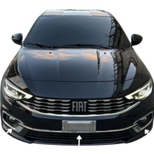 Ack Dizayn Fiat Egea 2020+ Makyajlı Kasa Ön Sis Çerçevesi 2pcs + Ön Sis Arası Çıta 1pcs Paslanmaz Krom Set
