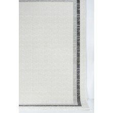 Lexa Home Bambu Tarz Salon Halısı - 4m² ve 6m² Açık Gri Oturma Odası Halısı - Antialerjik Dokuma