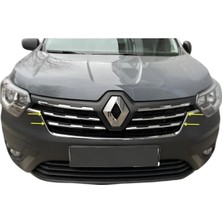 Ack Dizayn Renault Express 2021+ Araca Özel Krom Ön Panjur A+