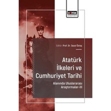 Eğitim Yayınevi Atatürk Ilkeleri ve Cumhuriyet Tarihi Alanında Uluslararası Araştırmalar 3