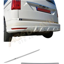Ack Dizayn Volkswagen Caddy 2015-2020 2'li Arka Krom Seti ( Bagaj Çıtası+Bagaj Alt Çıtası) A+
