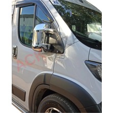 Ack Dizayn Ducato/boxer/jumper 2025+ Yeni Kasa Araca Özel Abs Krom Ayna Kapağı A+