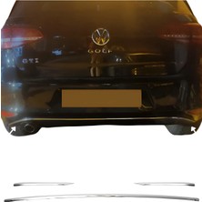 Ack Dizayn Volkswagen Golf 7 Arka Tampon Çıtası 3 Pcs. A+ Paslanmaz