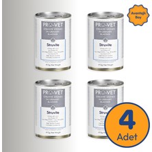 PRO-VET Struvite Urinary Idrar Yolu Destekleyici Veteriner Kedi Yaş Maması 415 gr x 4 Adet