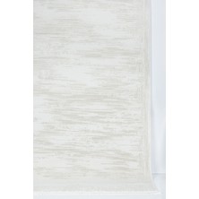 Lexa Home Bambu Tarz Salon Halısı - 4m² ve 6m² Krem Beyaz Oturma Odası Halısı - Antialerjik Dokuma