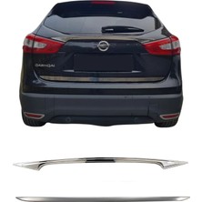 Ack Dizayn Nissan Qashqai 2014-2020 Araca Özel Krom Bagaj Çıtası ve Bagaj Alt Çıtası Seti 2pcs A+