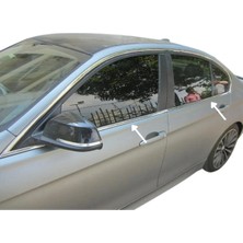 Ack Dizayn Bmw F30 Araca Özel Krom Cam Alt Çıtası A+