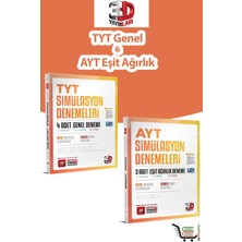 3D Yayınları Tyt ve Ayt Eşit Ağırlık Genel Deneme Seti 2 Eser