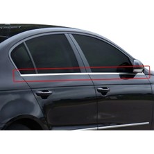 Ack Dizayn Volkswagen Passat B6 2005-2010 Araca Özel Krom Cam Alt Çıtası A+