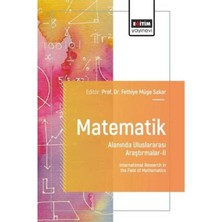 Eğitim Yayınevi Matematik Alanında Uluslararası Araştırmalar 2