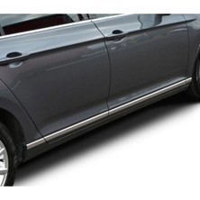 Ack Dizayn Volkswagen Passat B8-B8,5 2015+ Araca Özel Üretim Krom Yan Kapı Çıtası A+ Paslanmaz Çelik