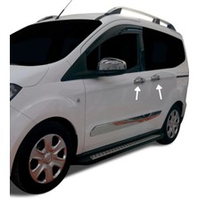 Ack Dizayn Ford Courier 2014+ Araca Özel Krom Kapı Kolu Paslanmaz Çelik A+