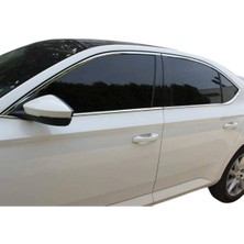 Ack Dizayn Skoda Superb 2015-2022 Araca Özel Cam Çerçevesi Tamtur A+