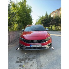 Ack Dizayn Fiat Egea Cross 2020+ Sis Far Çerçevesi A+ Paslanmaz